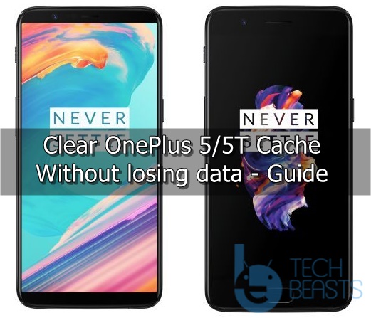 Clear OnePlus 5/5T Cache without losing data
