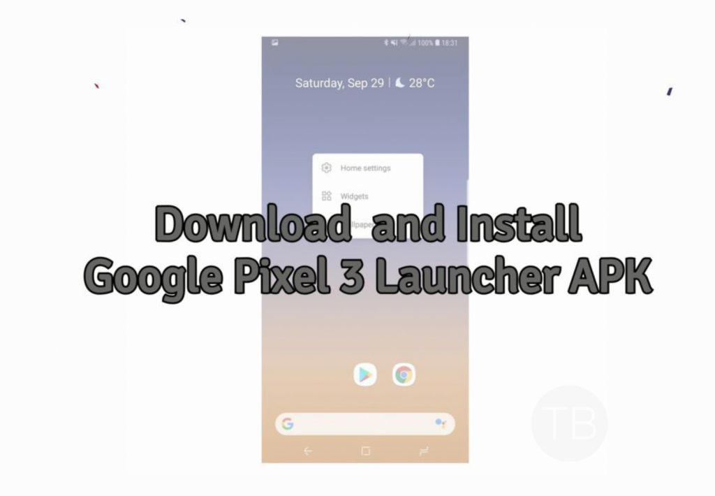 Google Pixel 3 Launcher APK