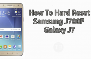 How To Hard Reset Samsung J700F Galaxy J7 Hard Reset Samsung J700F Galaxy J7