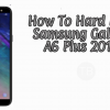 Hard Reset Samsung Galaxy A6 Plus 2018