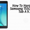 Hard Reset Samsung T550 Galaxy Tab A 9.7"