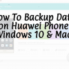 Backup Data on Huawei Phones