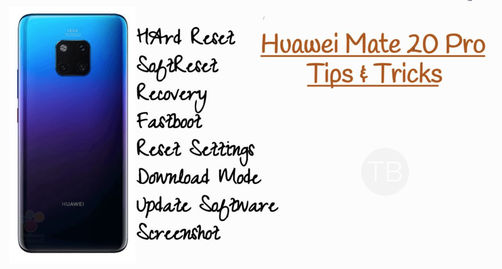 Huawei Mate 20 Pro Tips