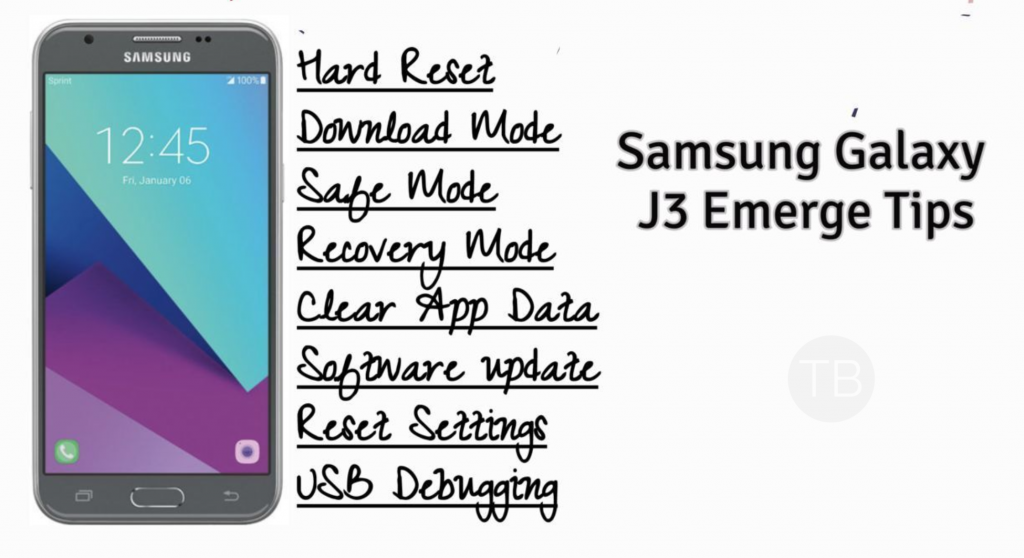 Samsung Galaxy J3 Emerge Tips