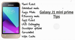 Galaxy J1 mini prime Tips: Hard Reset, Recovery, Safe Mode, Download Mode & More. Galaxy J1 mini prime Tips