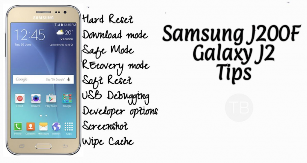 Samsung J200F Galaxy J2 Tips