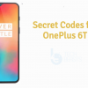 Secret Codes for OnePlus 6T