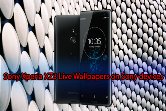 Get Sony Xperia XZ3 Live Wallpapers on Sony devices running Android 7.0+ Sony Xperia XZ3 Live Wallpapers on Sony devices