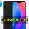 Install TWRP on Redmi 6 Pro