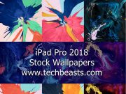 Download Stock Apple iPad Pro 2018 Wallpapers