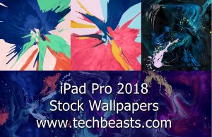Download Stock Apple iPad Pro 2018 Wallpapers