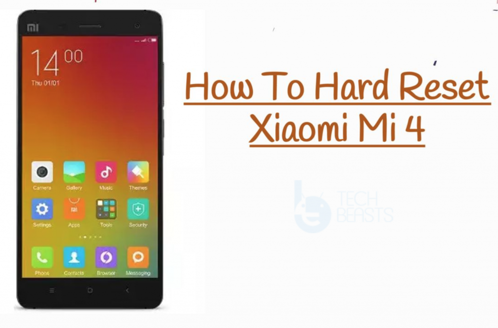 Hard Reset Xiaomi Mi 4