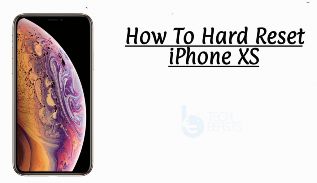 Hard Reset iPhone Xs