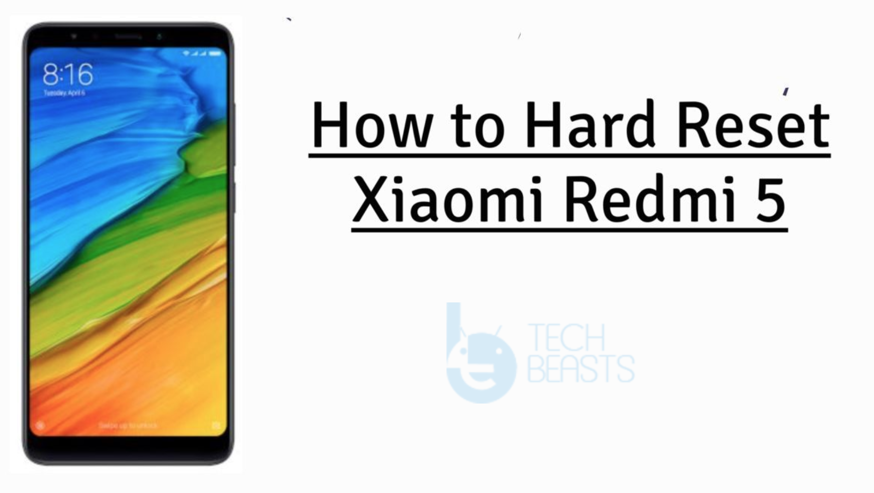 Hard Reset Xiaomi Redmi 5
