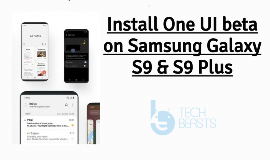 One UI Beta on Samsung S9