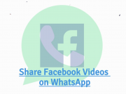 Download and Share Facebook Videos on WhatsApp Facebook Videos on WhatsApp