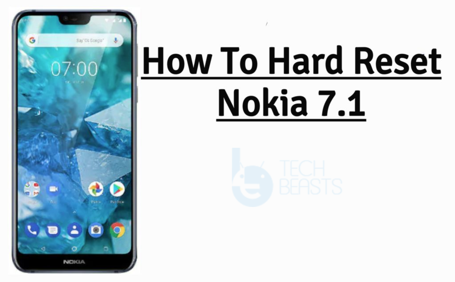 Hard Reset Nokia 7.1