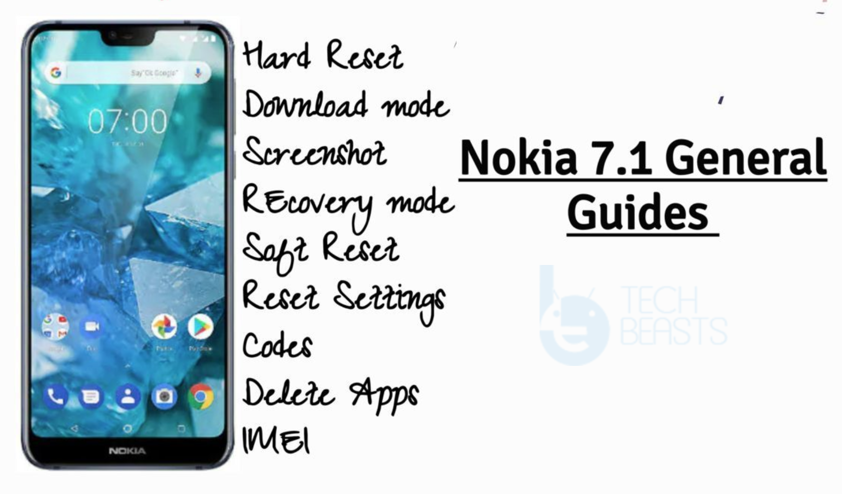 Nokia 7.1 General Guides
