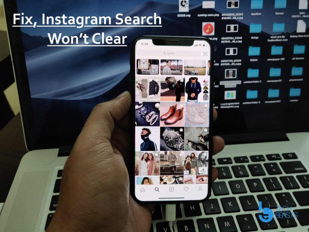 Instagram Search History Won't Clear