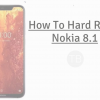 Hard Reset Nokia 8.1