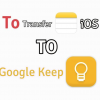 Transfer iPhone Notes to Google Keep