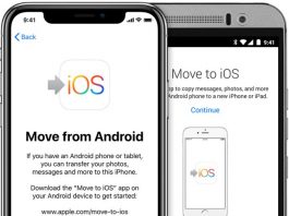 Move to iOS - Move data from Android