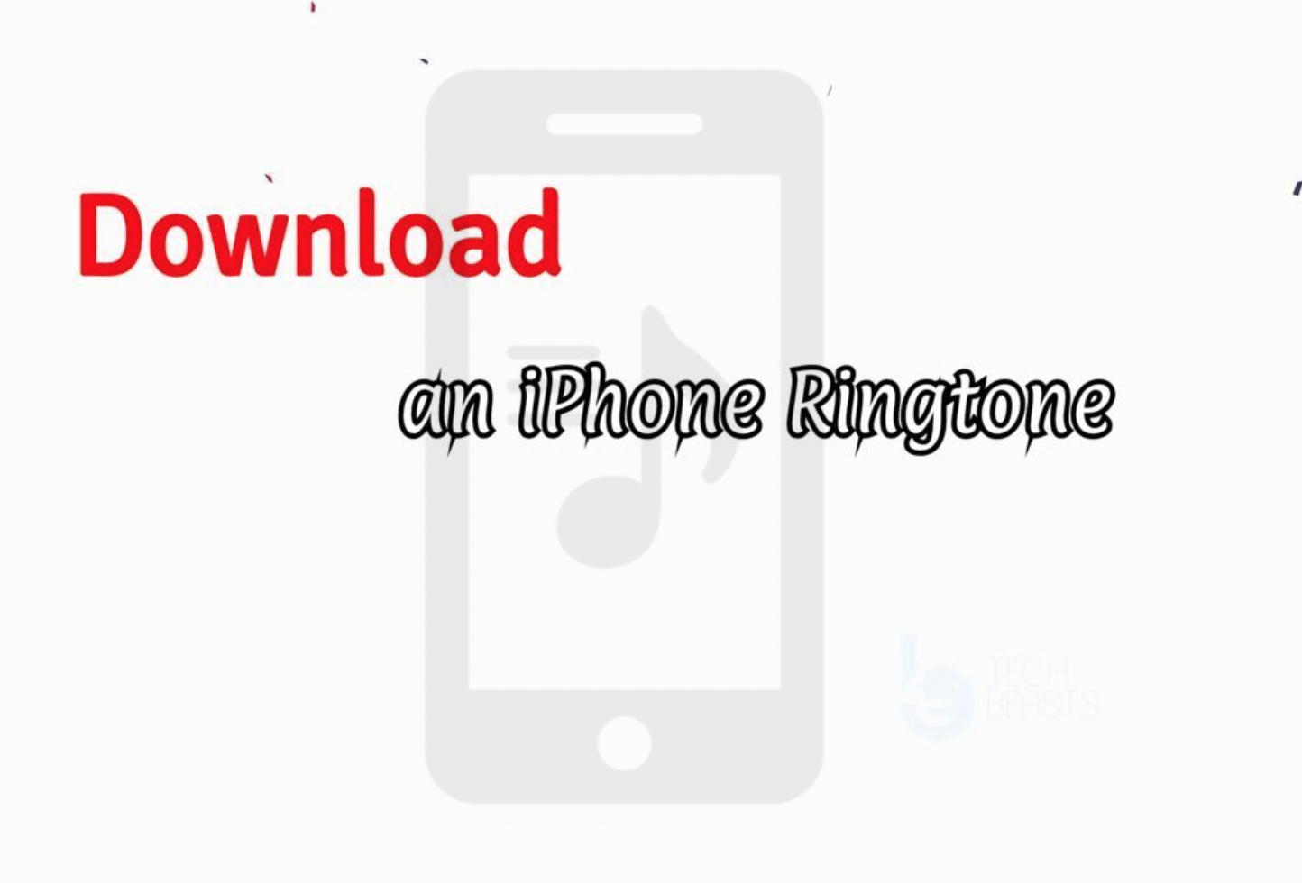 Download an iPhone Ringtone [ How To ] TechBeasts