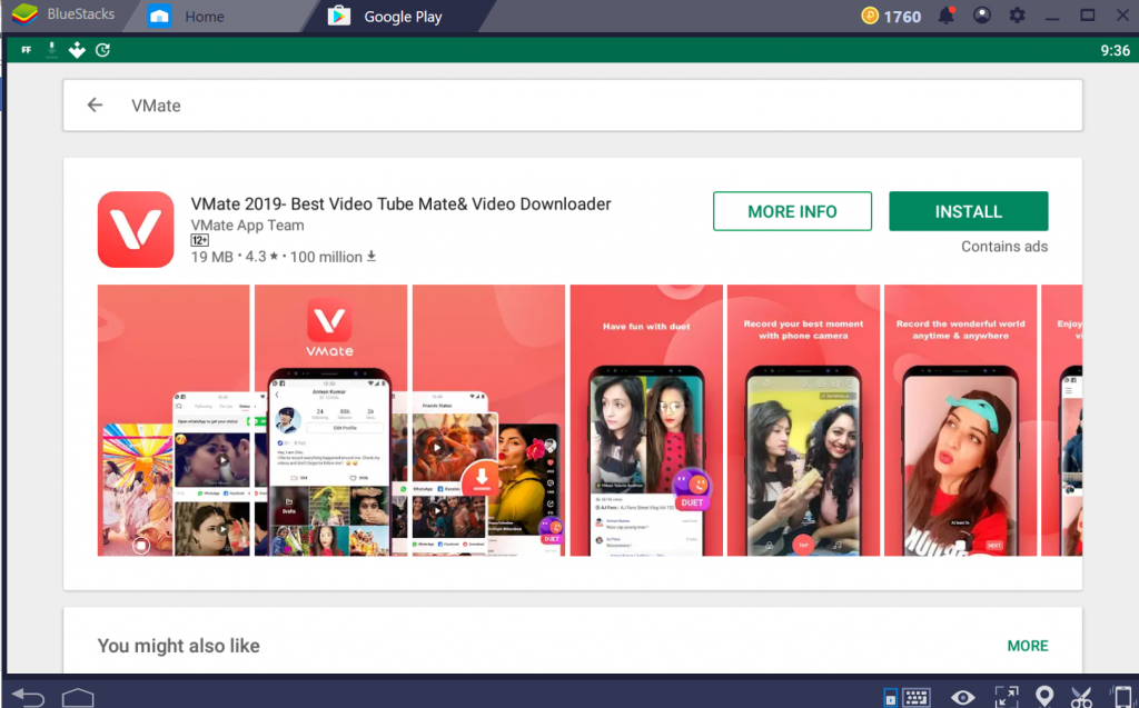 VMate for PC