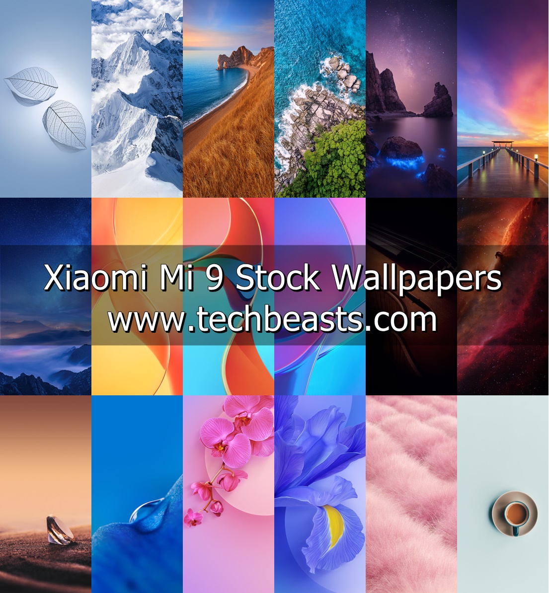 Download Xiaomi Mi 9 Stock Wallpapers
