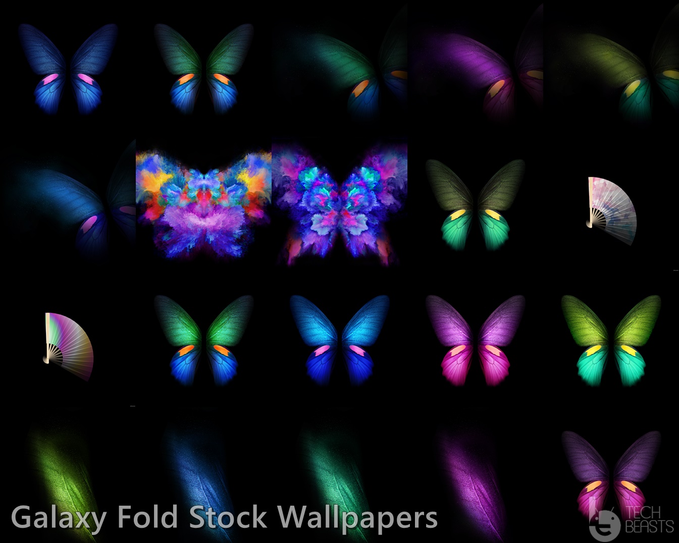 Download Samsung Galaxy Fold Stock Wallpapers | TechBeasts