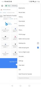 Google Chrome Extensions on Android