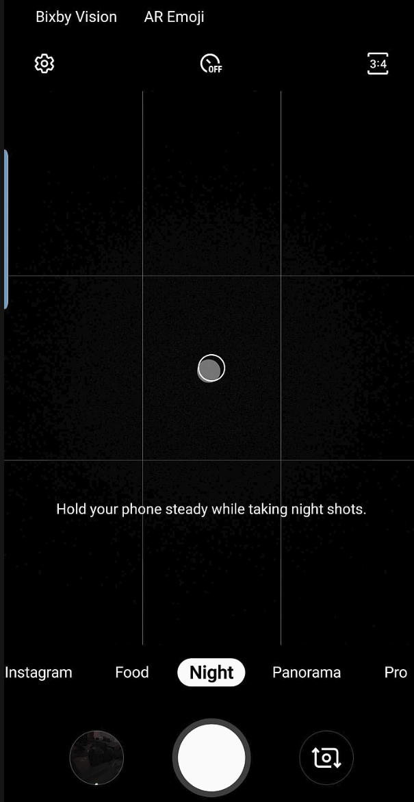 Galaxy S10 Camera Night Mode