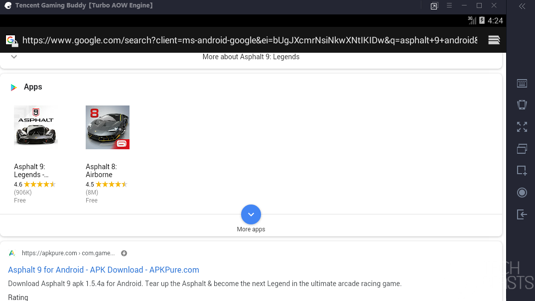 Google Play Store on Gameloop