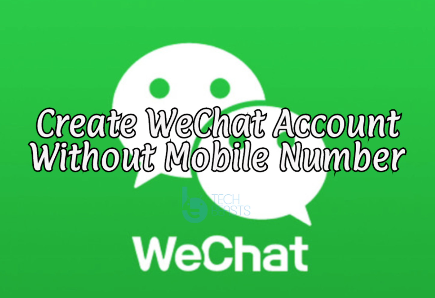 Phone without sign number up using wechat Guide to