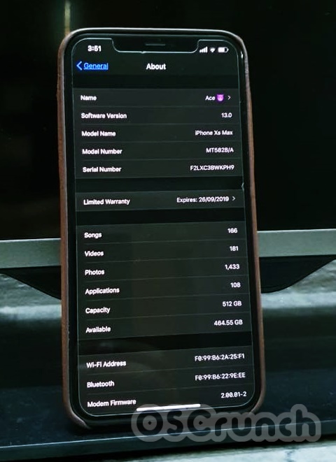 upgrade from iOS 13.1 Beta to iOS 13 Stable