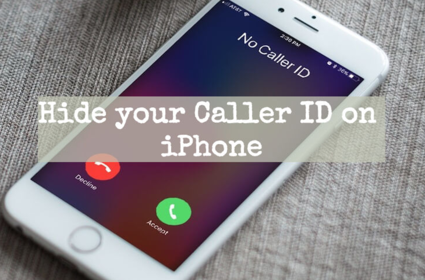 Hide your caller ID when making a phone call on iPhone | TechBeasts