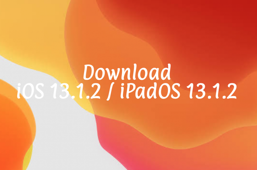 Download iOS 13.1.2