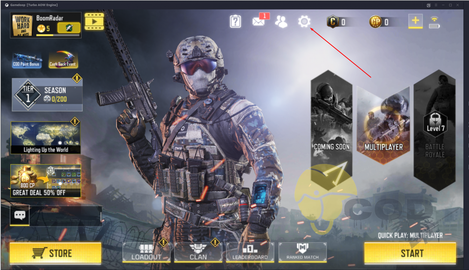 Настройки GAMELOOP для Call of Duty mobile. Call of Duty mobile Graphics Ultra settings. GAMELOOP logo.