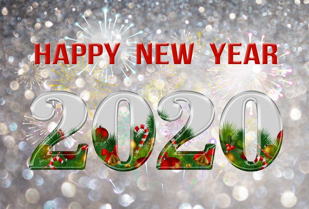 4K Happy New Year 2020 Wallpapers