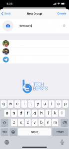 Create a Telegram Group