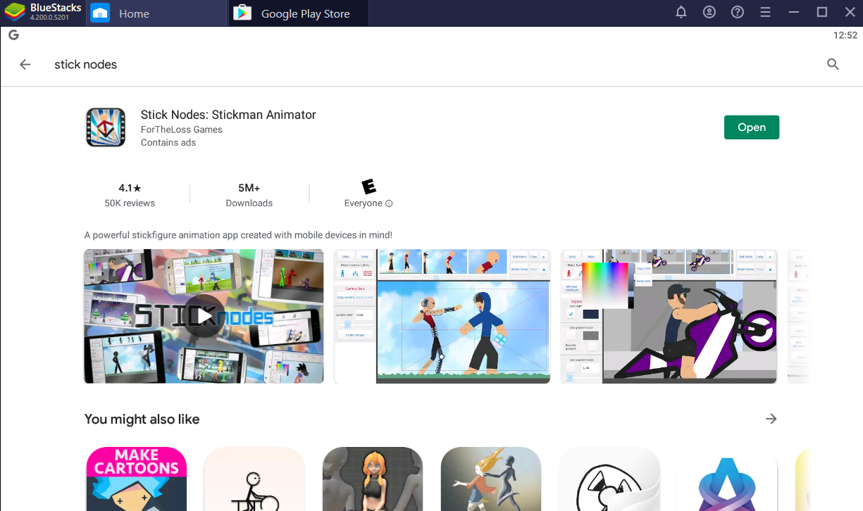 Download & use Stick Nodes Pro - Animator on PC & Mac (Emulator)