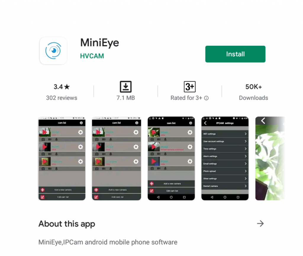 MiniEye for PC