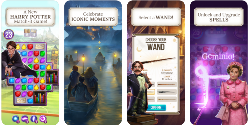 Harry Potter Puzzle and Spells app PC download