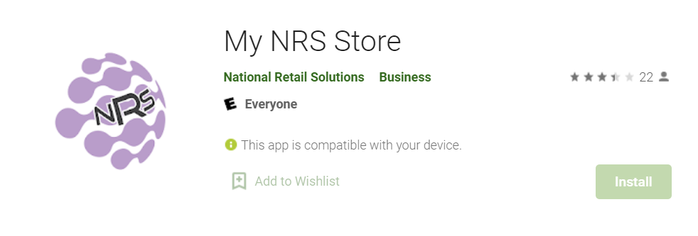 My NRS Store for Mac