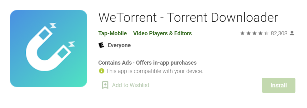 WeTorrent for Mac