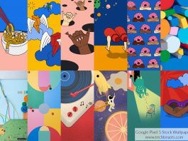 Google Pixel 5 Stock Wallpapers
