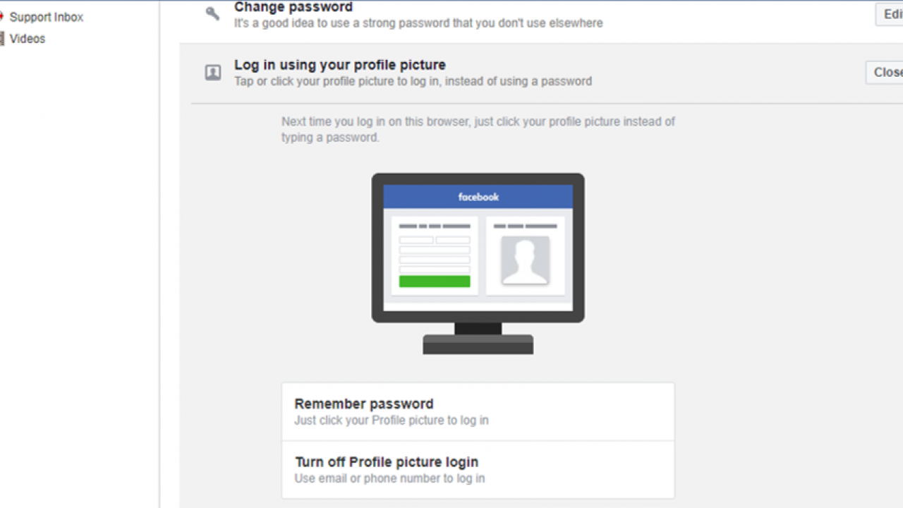 How to Turn off Facebook's Annoying Login With Profile Picture Feature -  MajorGeeks