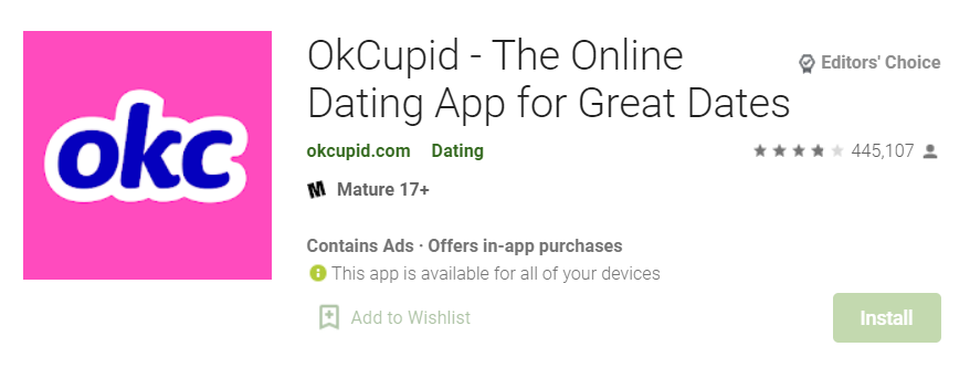 OkCupid for Mac