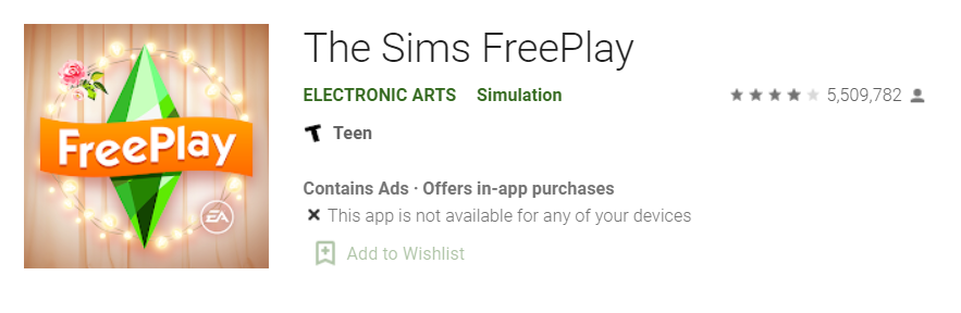 Sims Freeplay for Mac