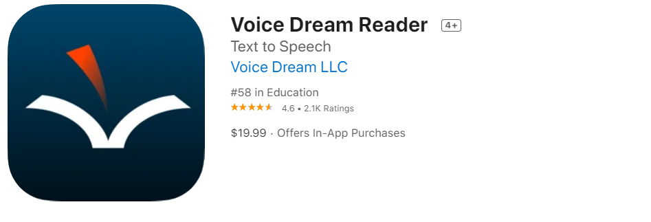 Voice Dream Reader for Mac